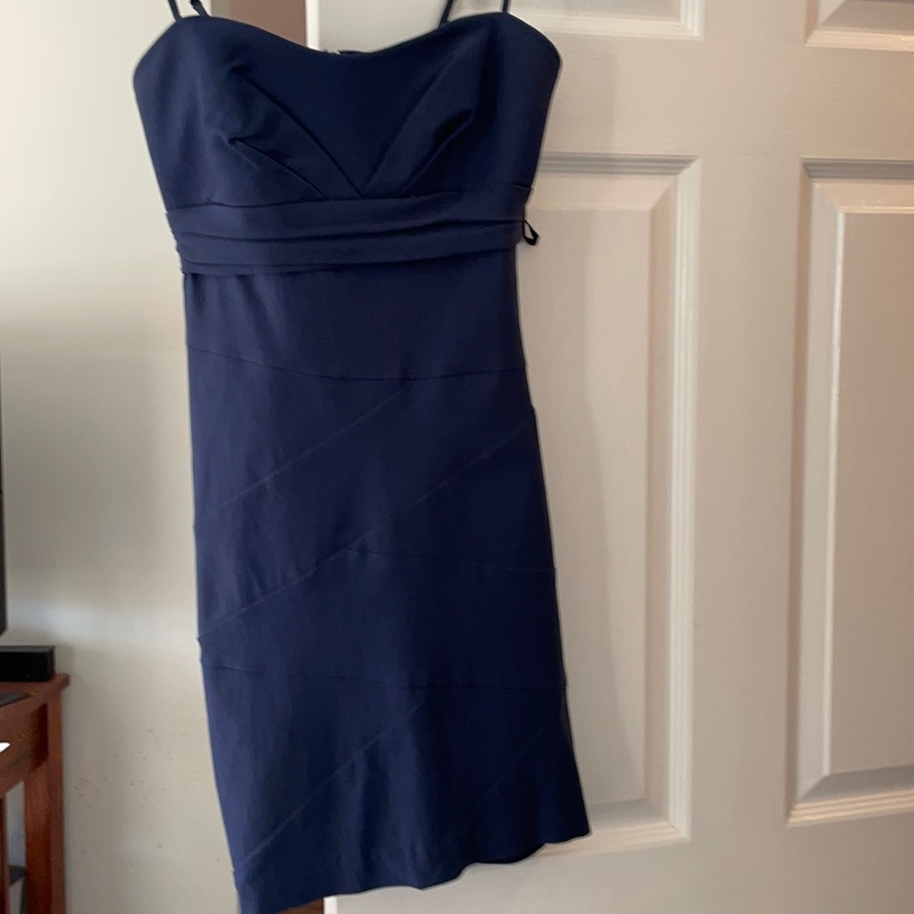 Adorable navy mini dress